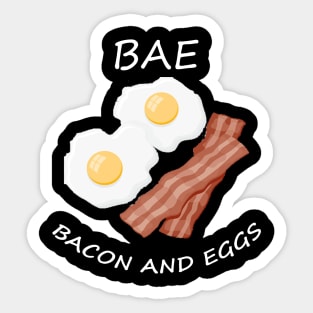 Bae Bacon And Eggs Sticker